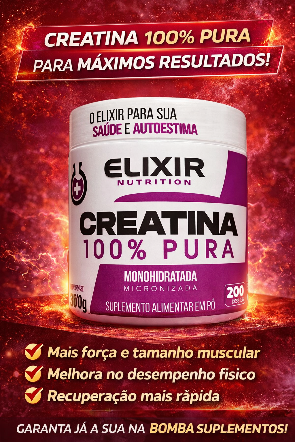 Creatina ELIXIR Nutrition